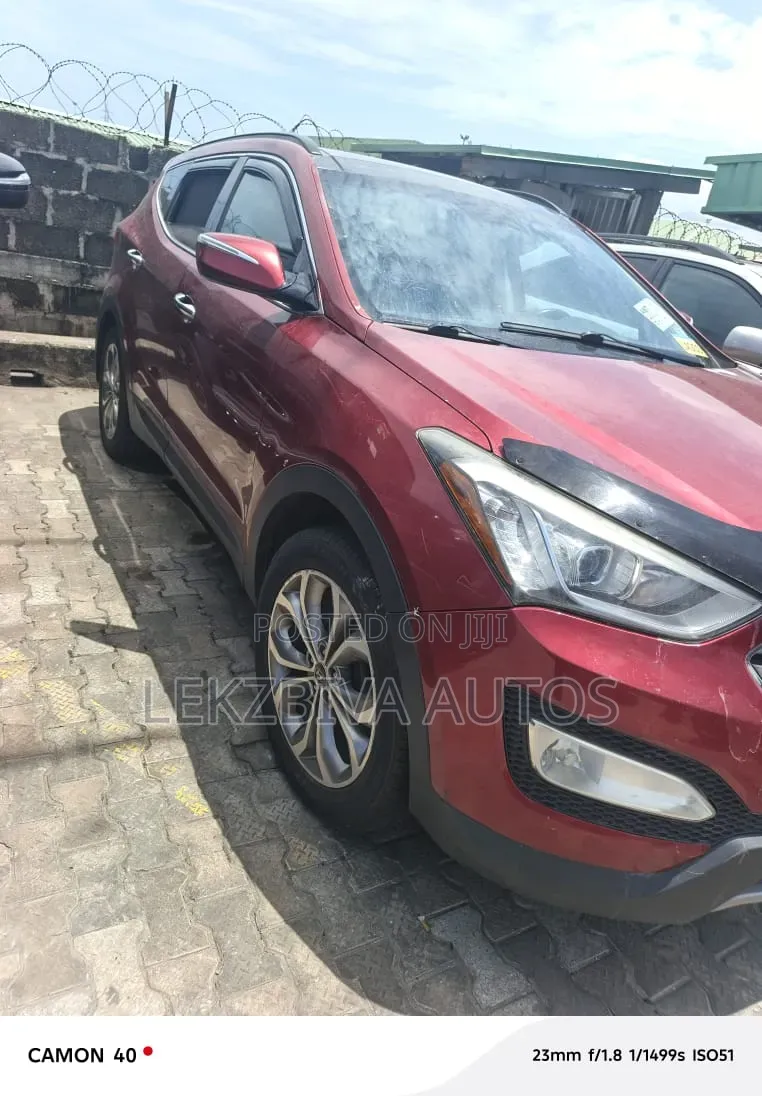 Hyundai Santa Fe 2014 Burgundy