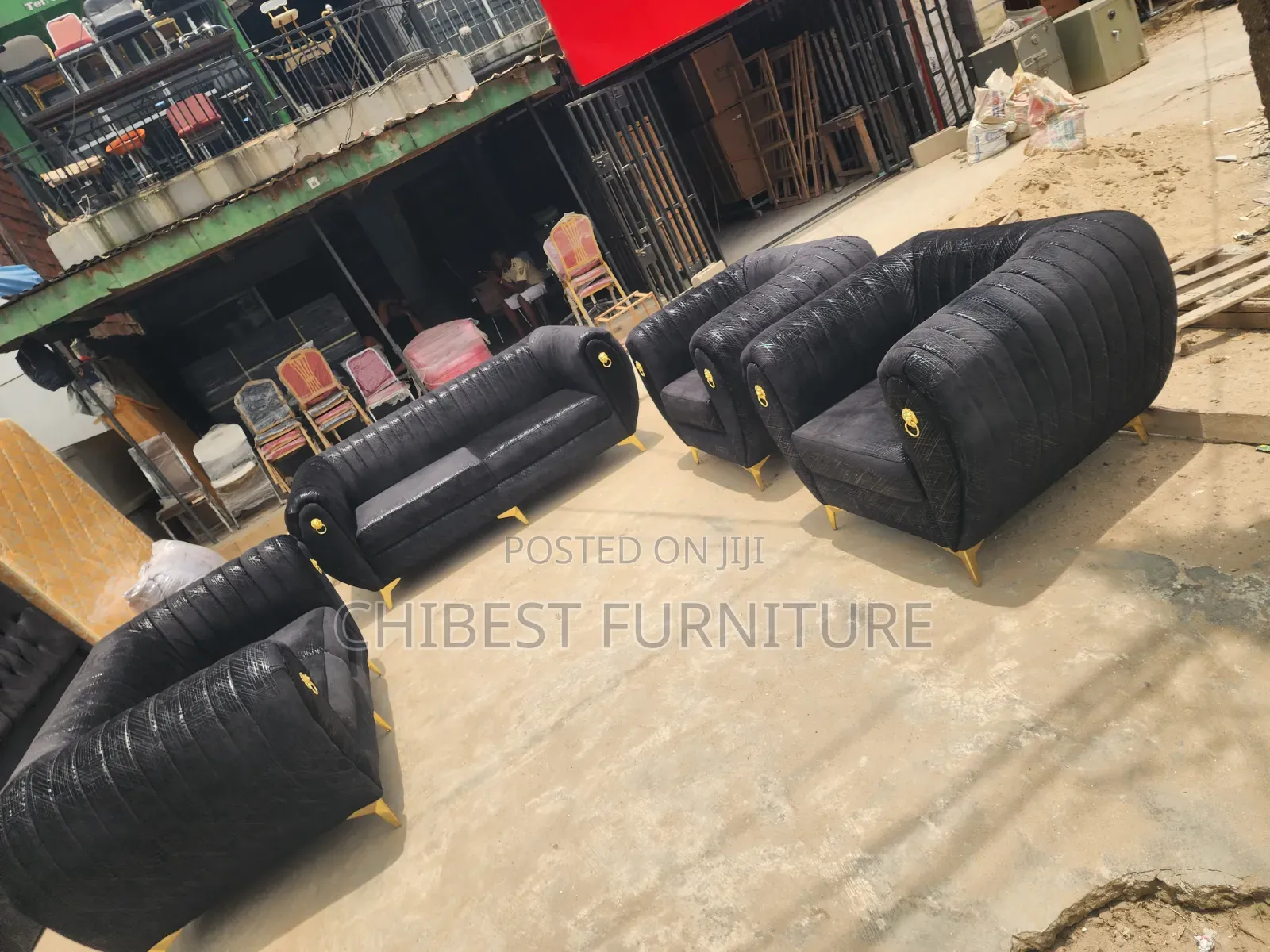 High Quality Standard Sofa Fabric Chair.