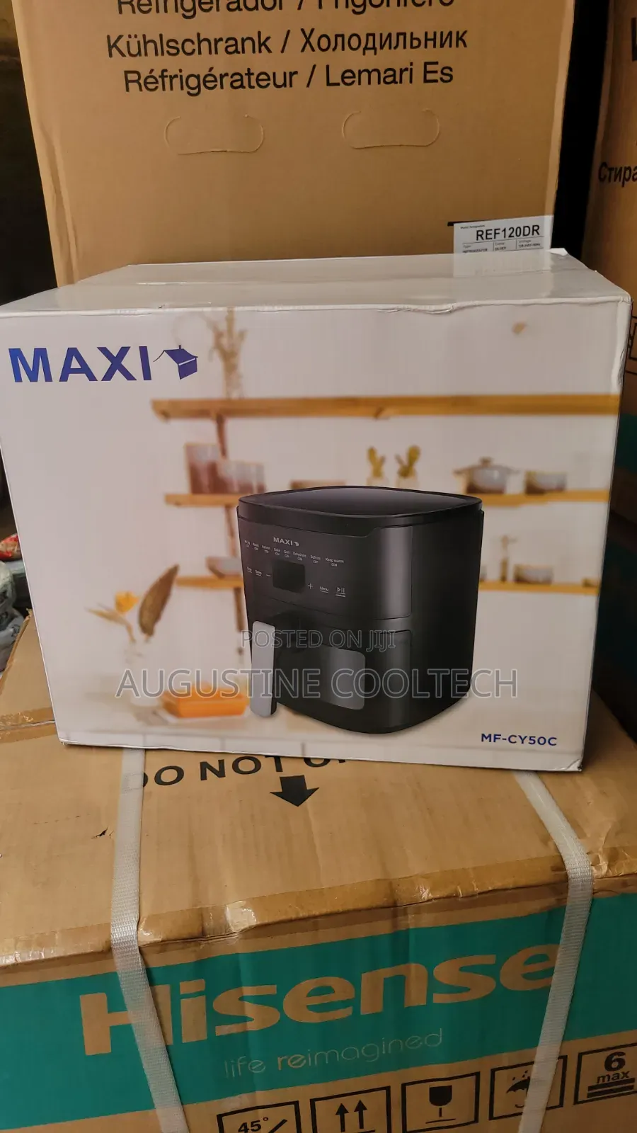 Brand New Maxi Digital Airfryer 5liters