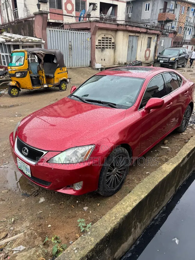 Lexus IS 250 2008 Red