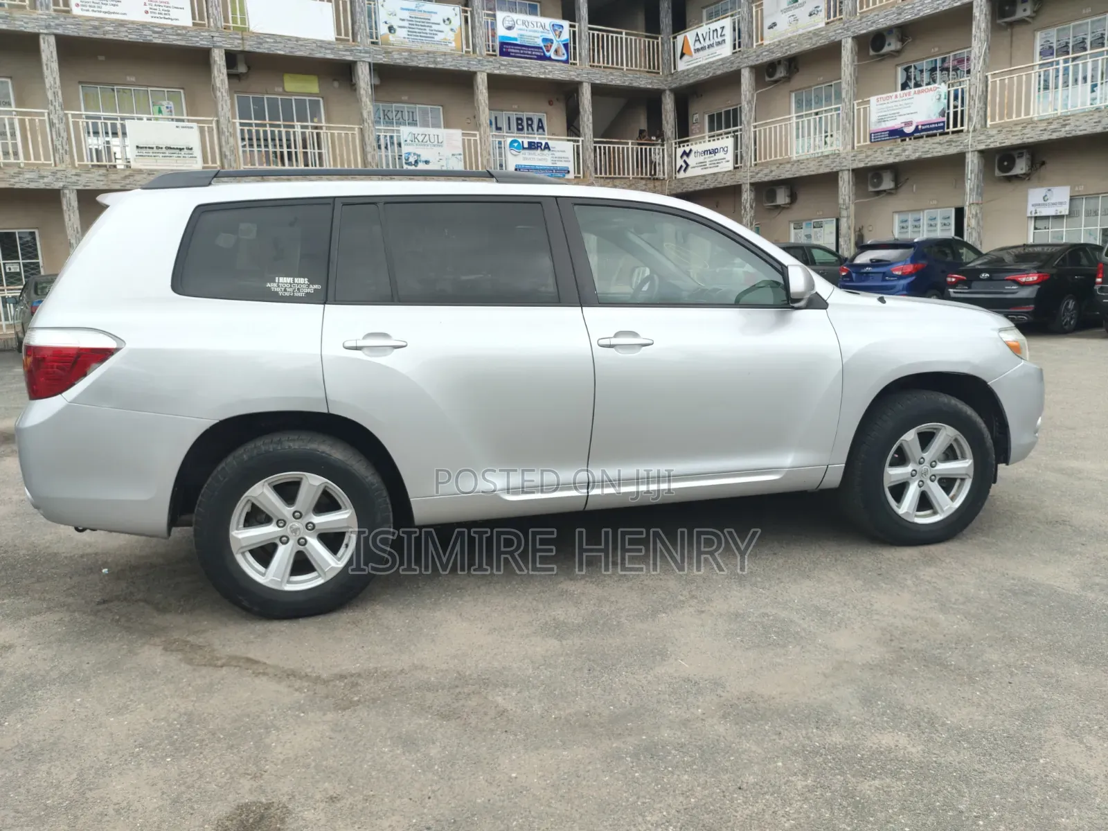 Toyota Highlander 2010 Silver