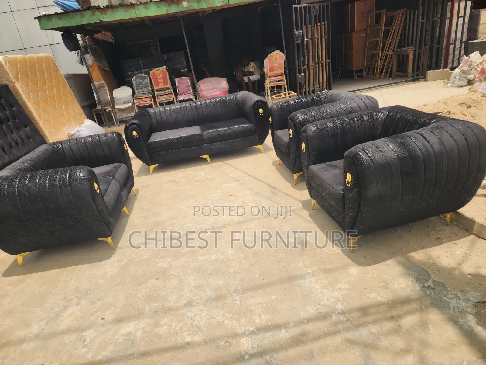 High Quality Sofa Fabric Chairs.