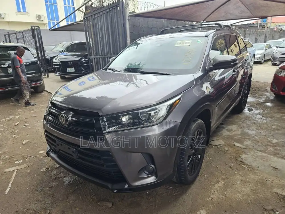 Toyota Highlander SE 2019 Gray