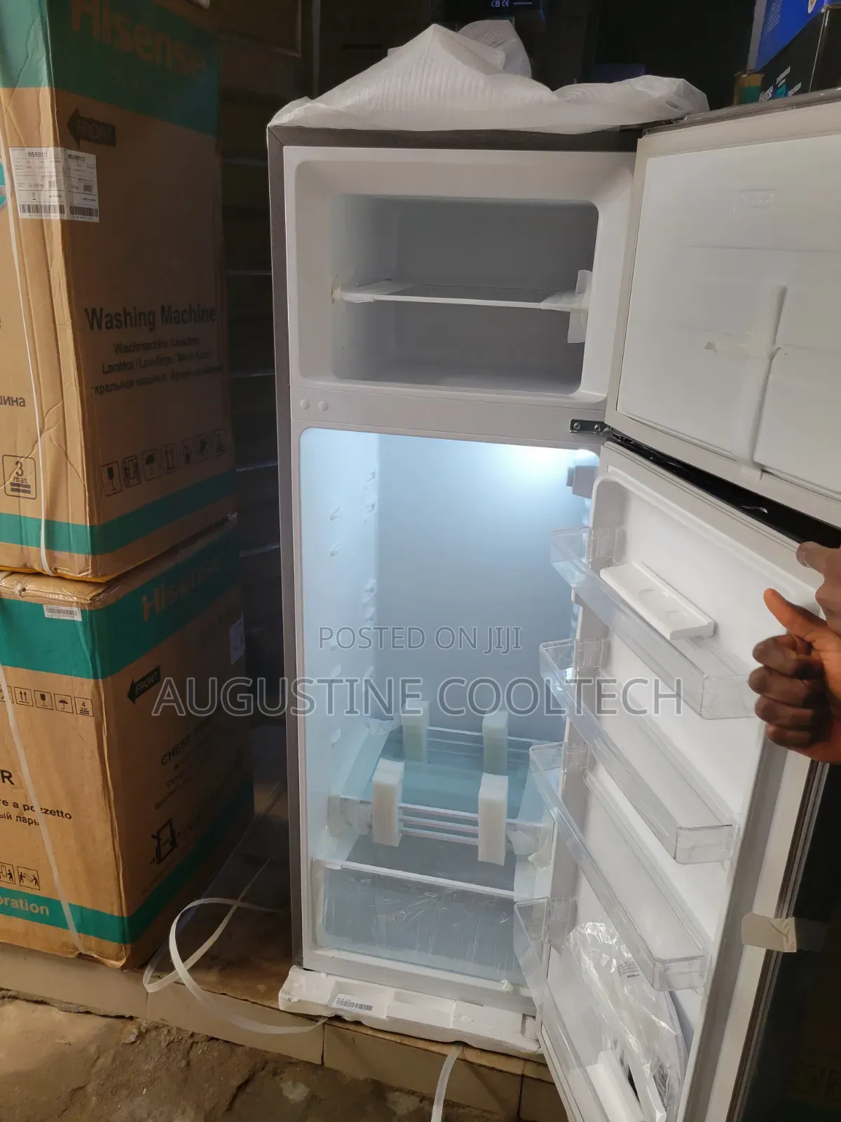 Brand New Hisense Refrigerator 243liters