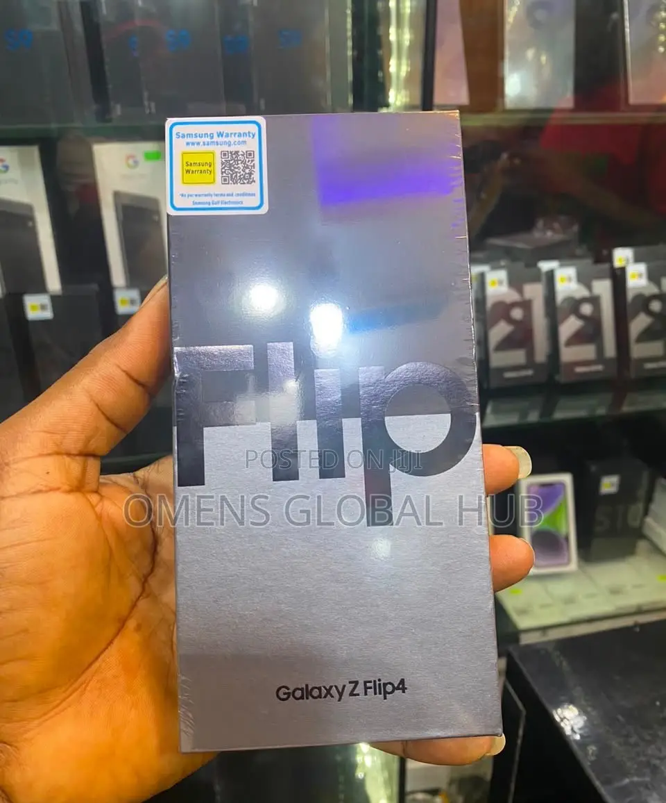 New Samsung Galaxy Z Flip4 256 GB Blue