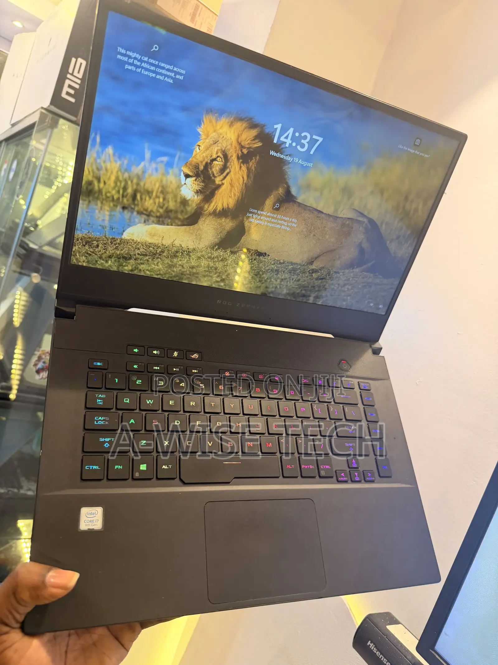 Laptop Asus Zephyrus M GU502GW-AH76 16GB Intel Core i7 SSD 512GB