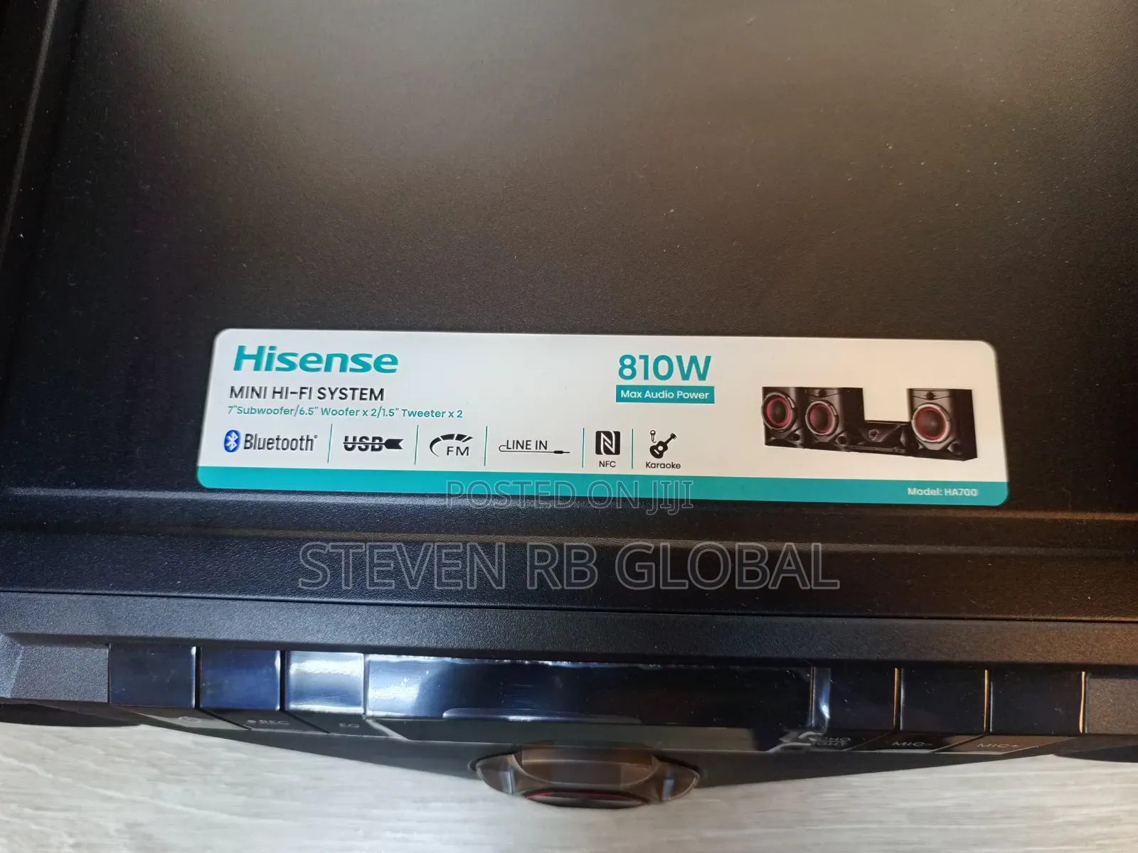 Hisense HA700 810W Mini Hi-Fi System