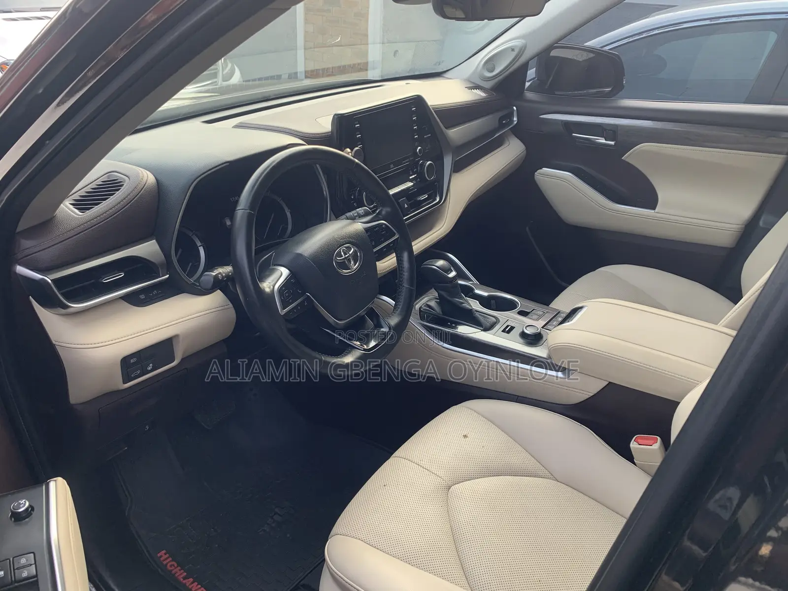 Toyota Highlander Limited AWD 2020 Black