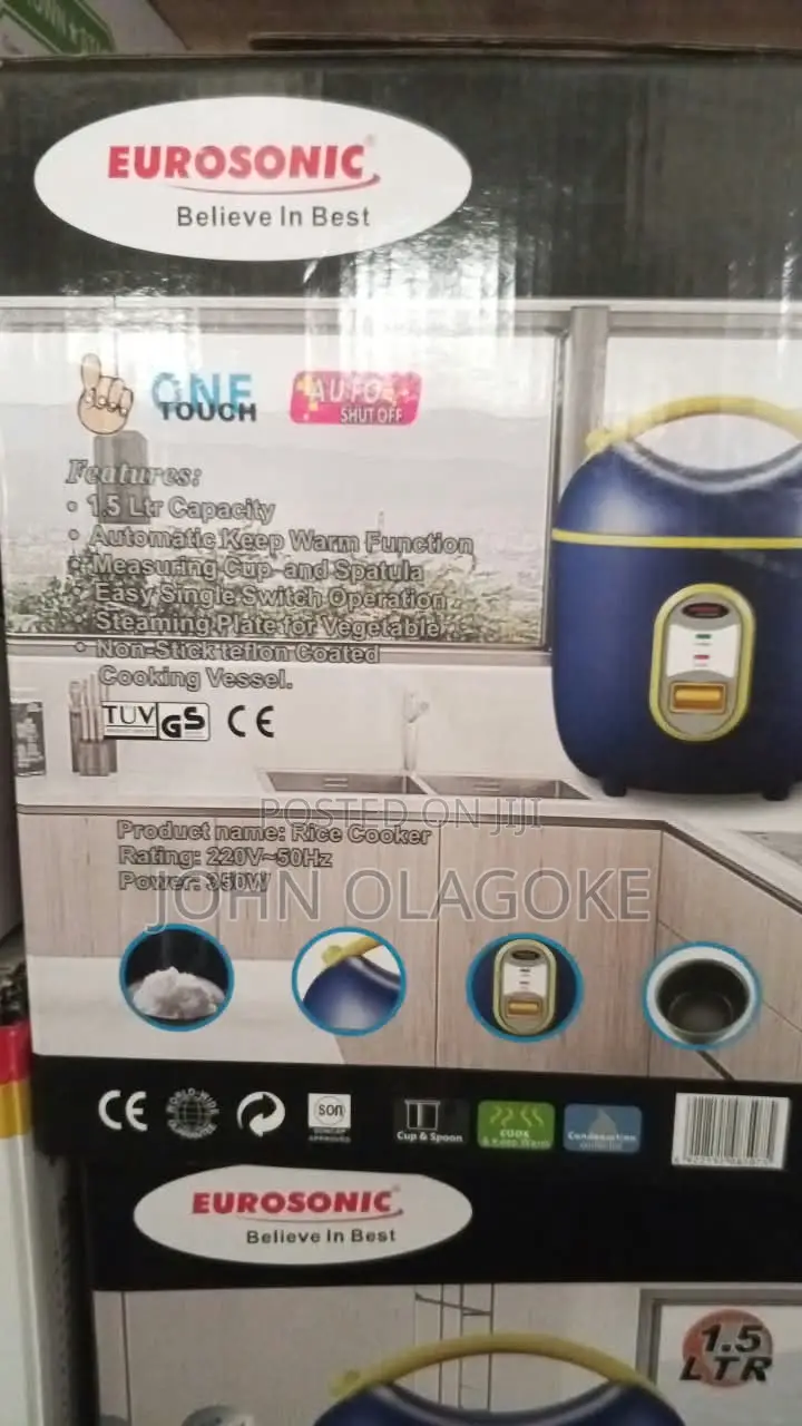 Es-6 
Eurosonic 1.5L Rice Cooker