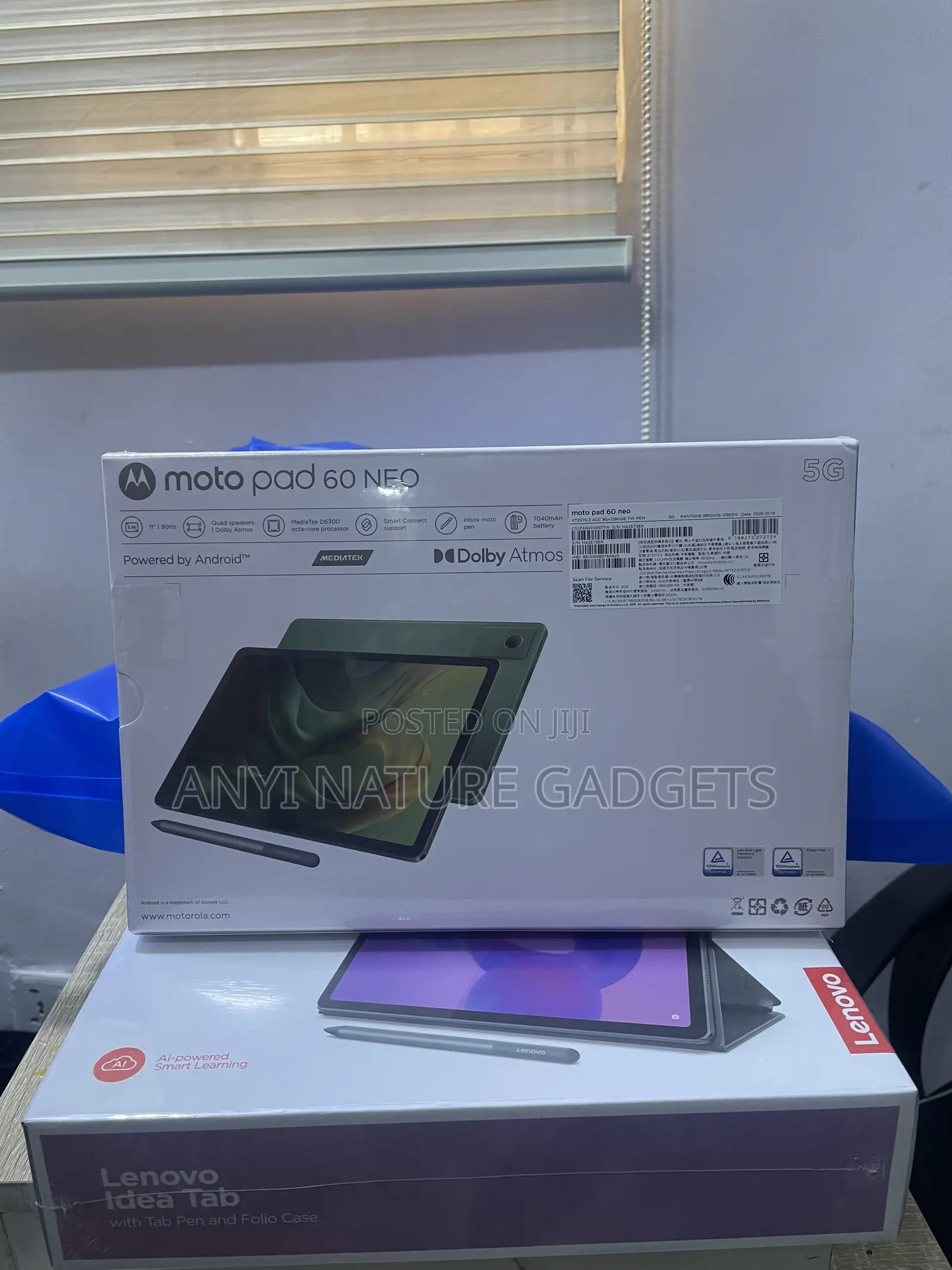 New Motorola Moto Tab G62 128 GB Green