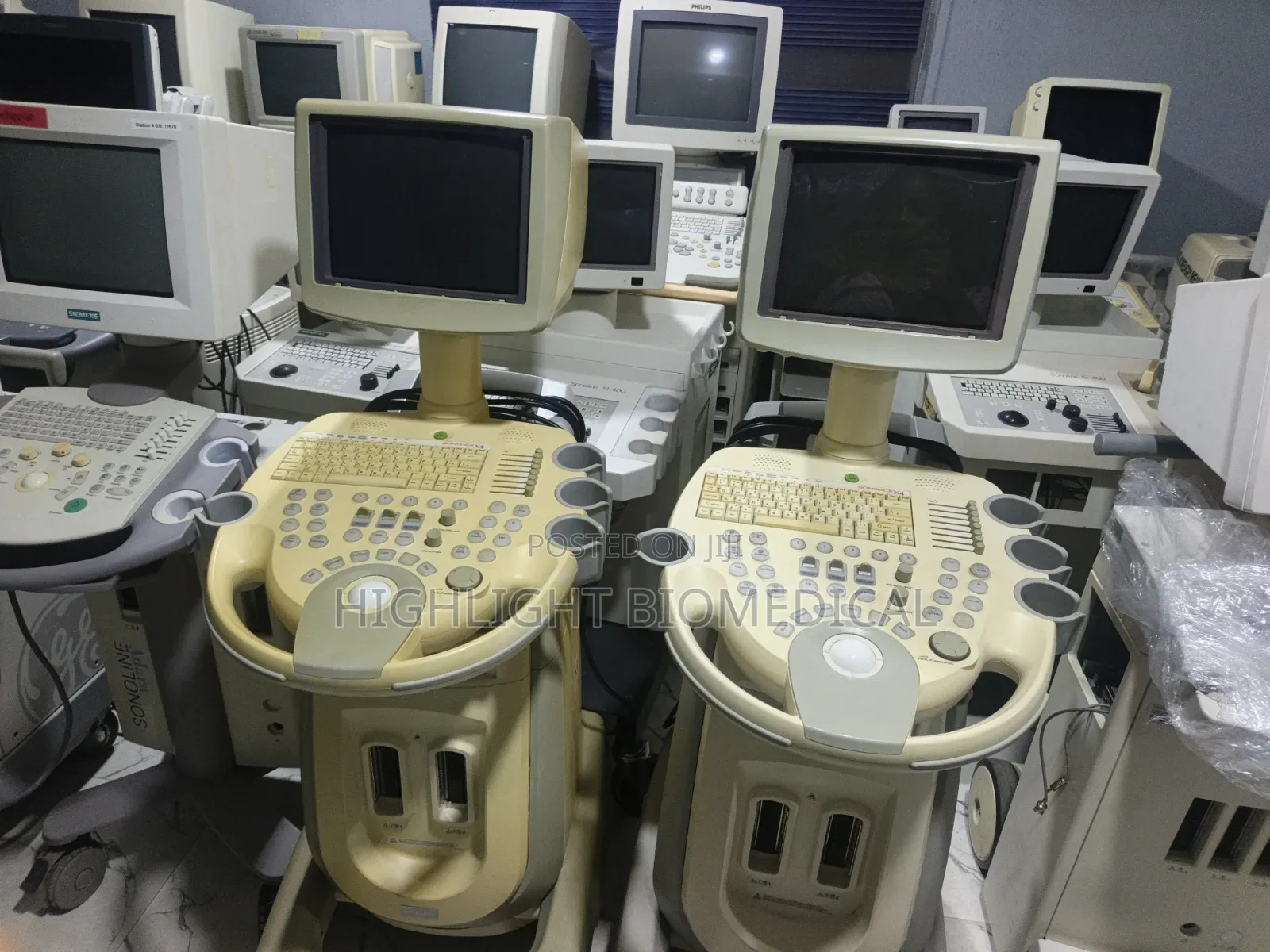 Samsung Sonoace X4 With Convex Linear TVS Probe