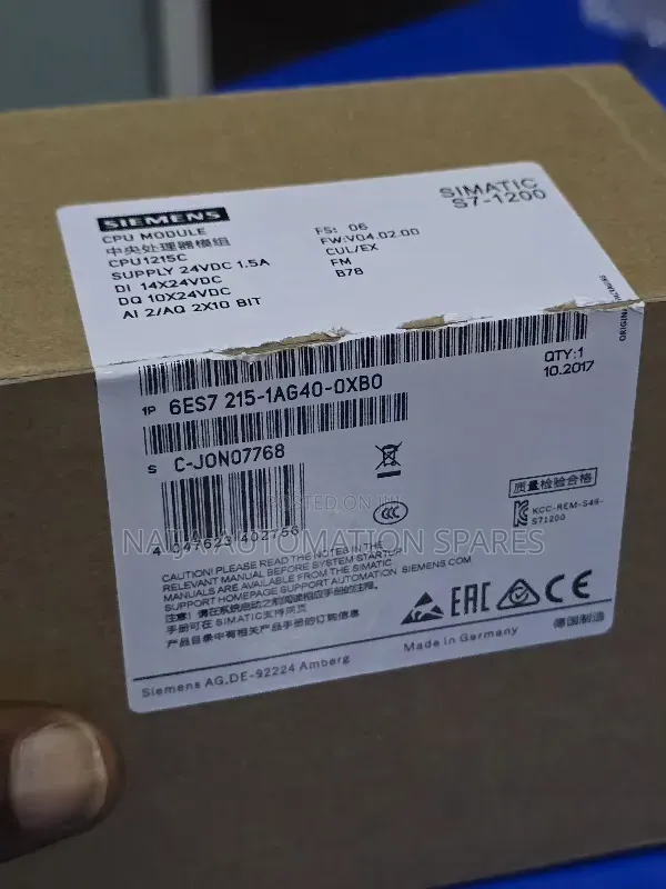 6es7215-1ag40-0xb0 | Siemens Simatic S7-1200 - CPU 1215C