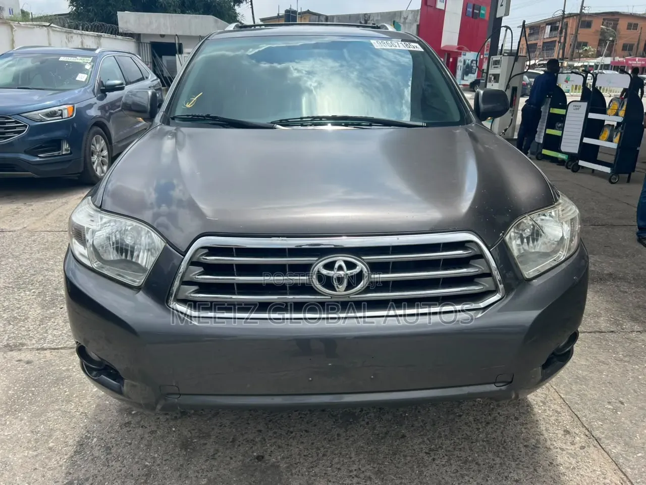 Toyota Highlander Limited 2008 Gray