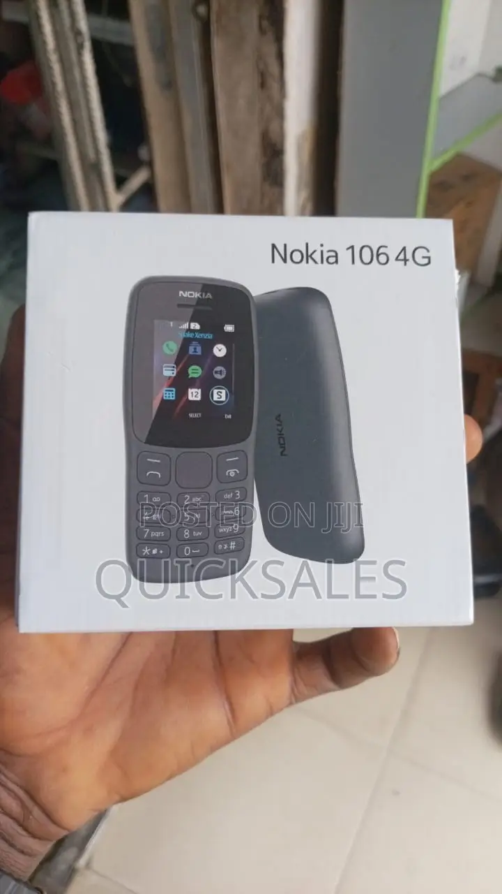 New Nokia 106 Black