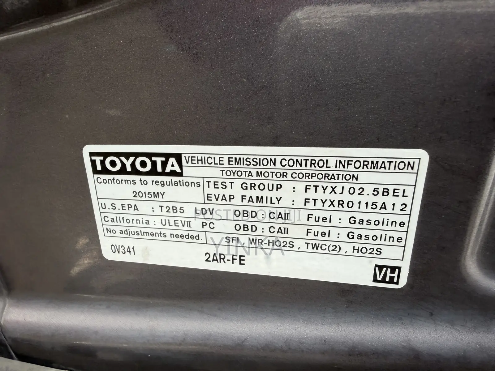 Toyota Camry 2015 Gray
