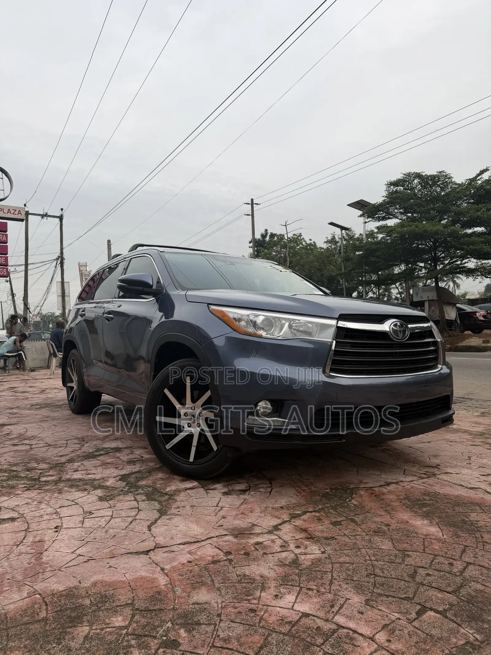 Toyota Highlander Limited V6 4x4 (3.5L 6cyl 6A) 2016 Blue