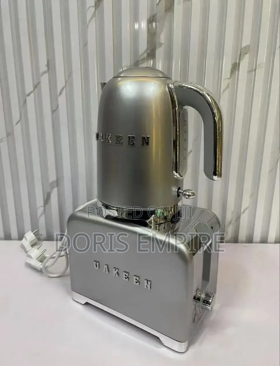 Uakeem Luxury Quality 2 Slice Pop-Up Toaster 2L Electric Water