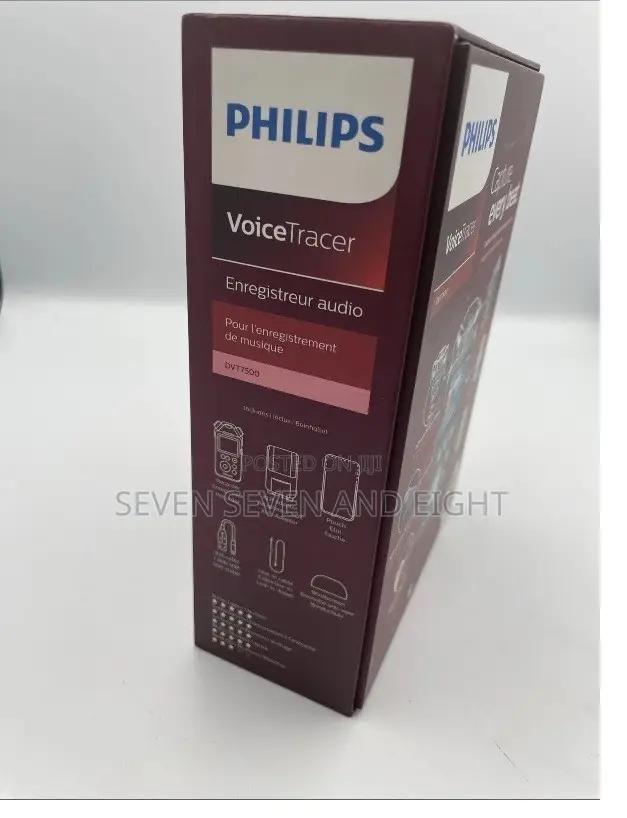 Philips VoiceTracer DVT7500 24 Bit Digital Audio Recorder