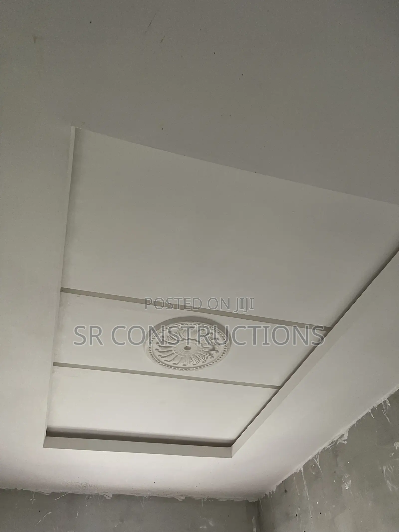 Modern Gypsum Ceiling Installation