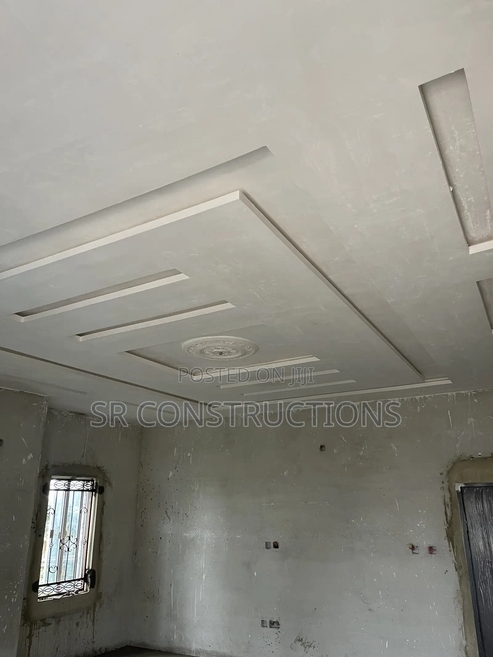 Modern Gypsum Ceiling Installation