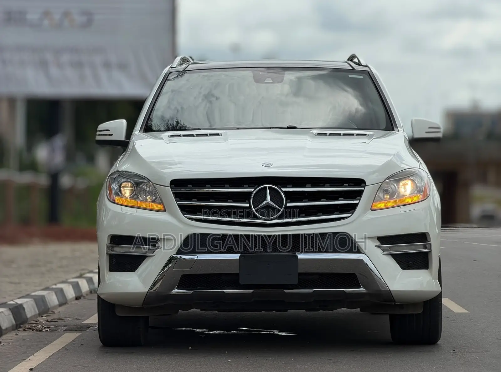 Mercedes-Benz M Class ML 350 BlueTEC 4Matic 2012 White