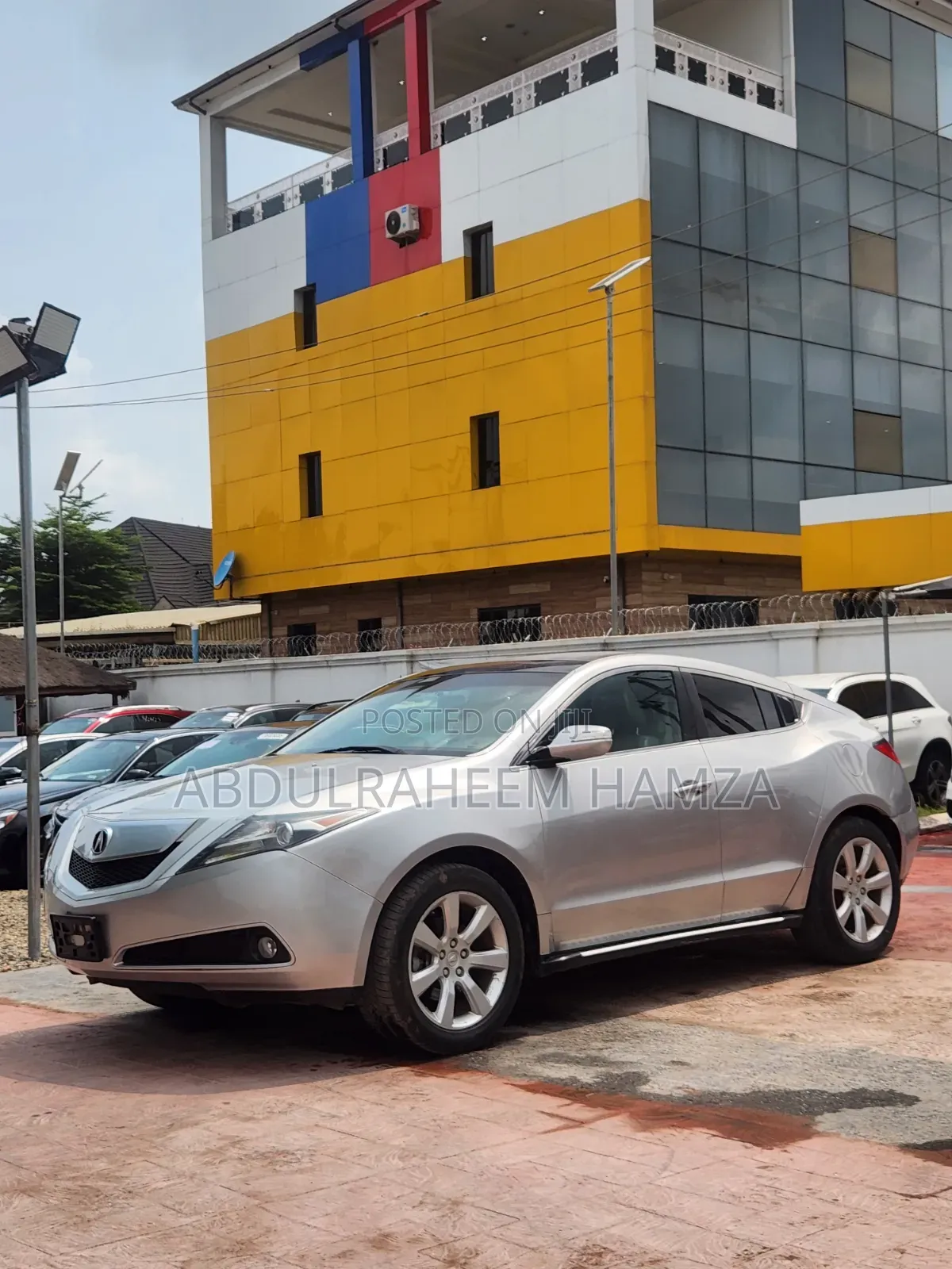 Acura ZDX Base AWD 2012 Silver