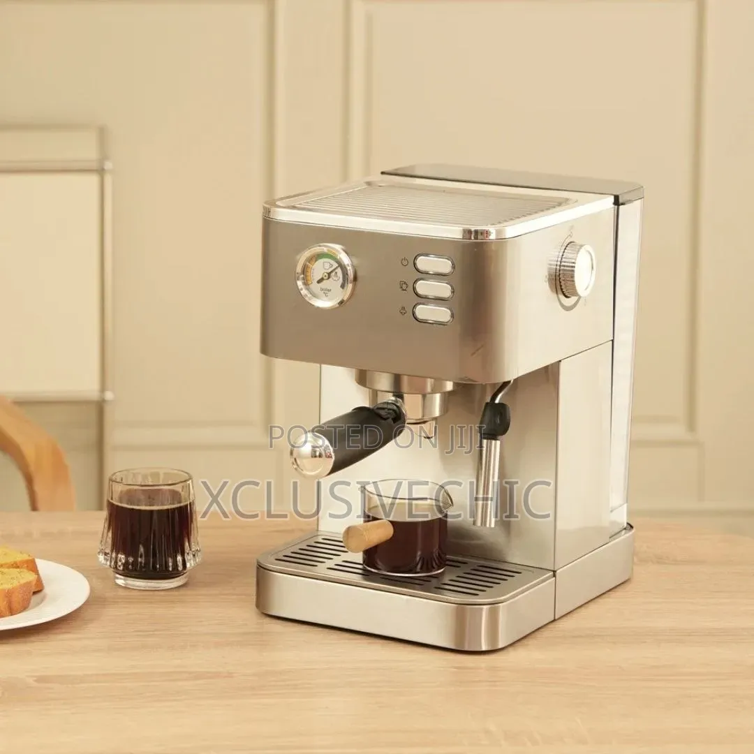 Stainless Automatic Professional Espresso Coffee Machine.