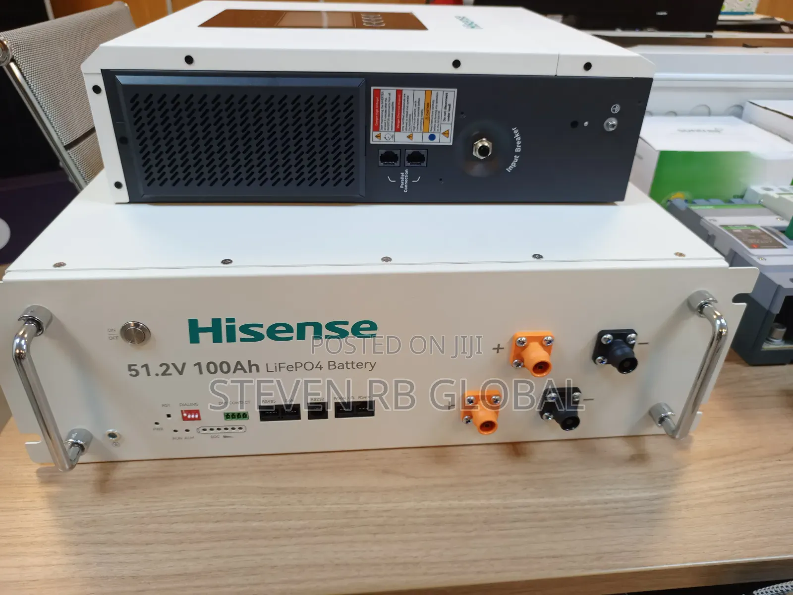 Hisense 5.12kwh Lifepo4 Low-Voltage Lithium Battery | Hel5-E-Bb1