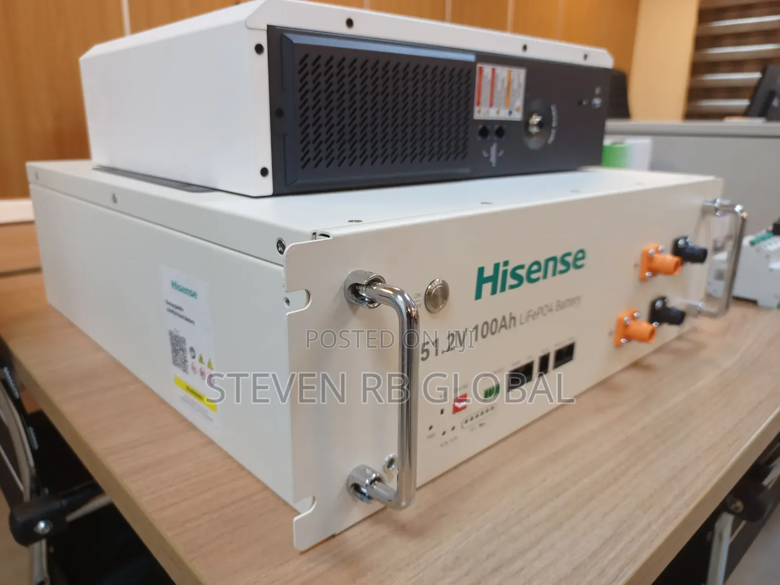 Hisense 5.12kwh Lifepo4 Low-Voltage Lithium Battery | Hel5-E-Bb1
