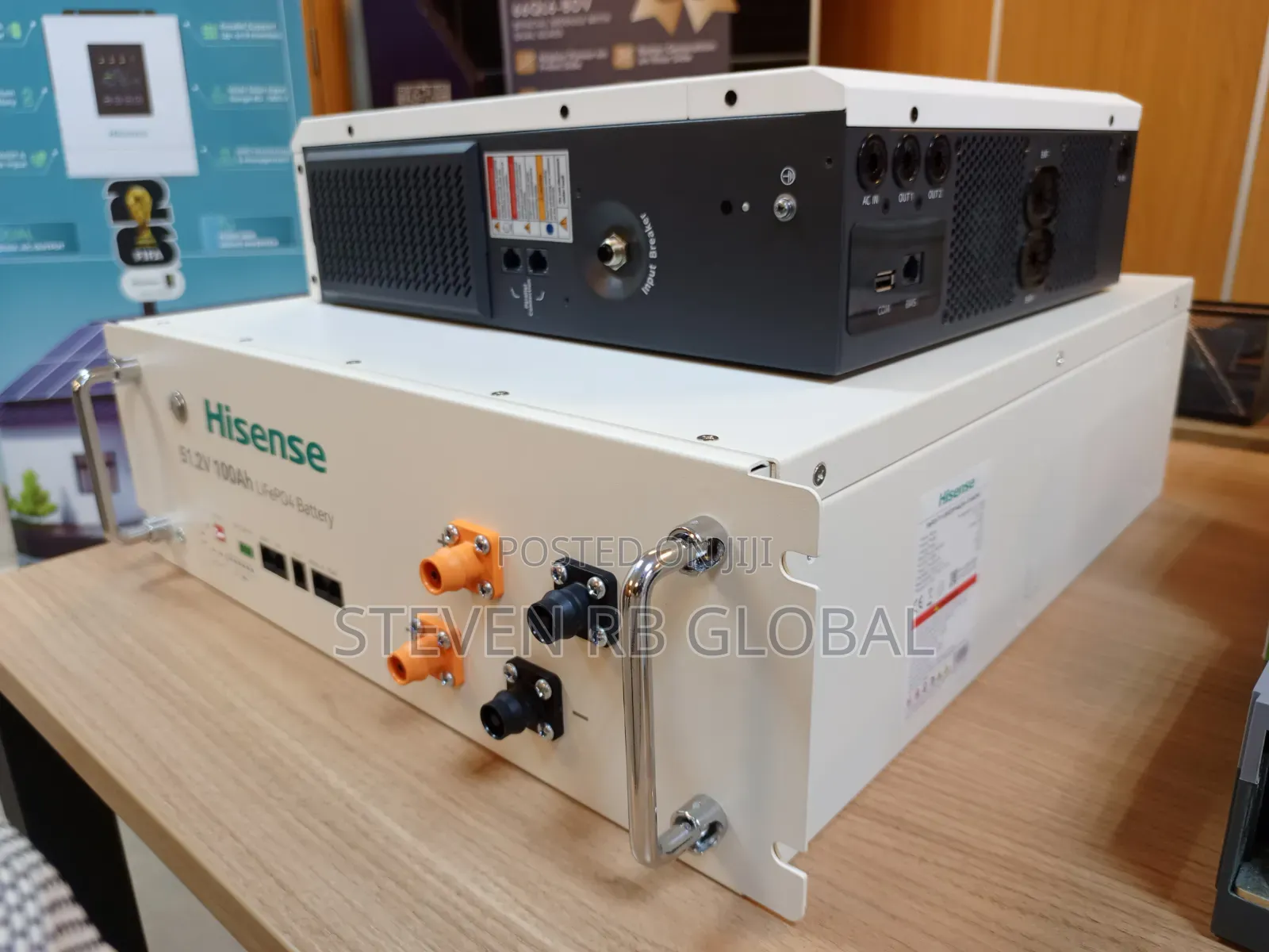 Hisense 5.12kwh Lifepo4 Low-Voltage Lithium Battery | Hel5-E-Bb1