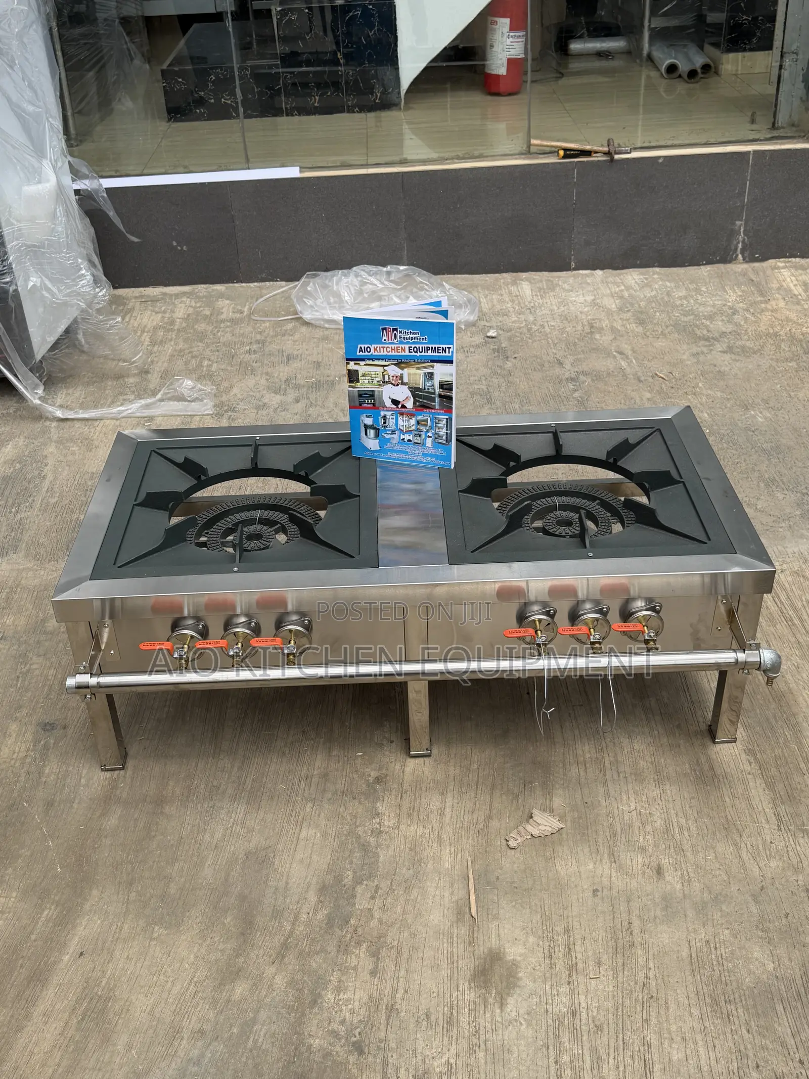 Stock Pot Cooker 2Burner