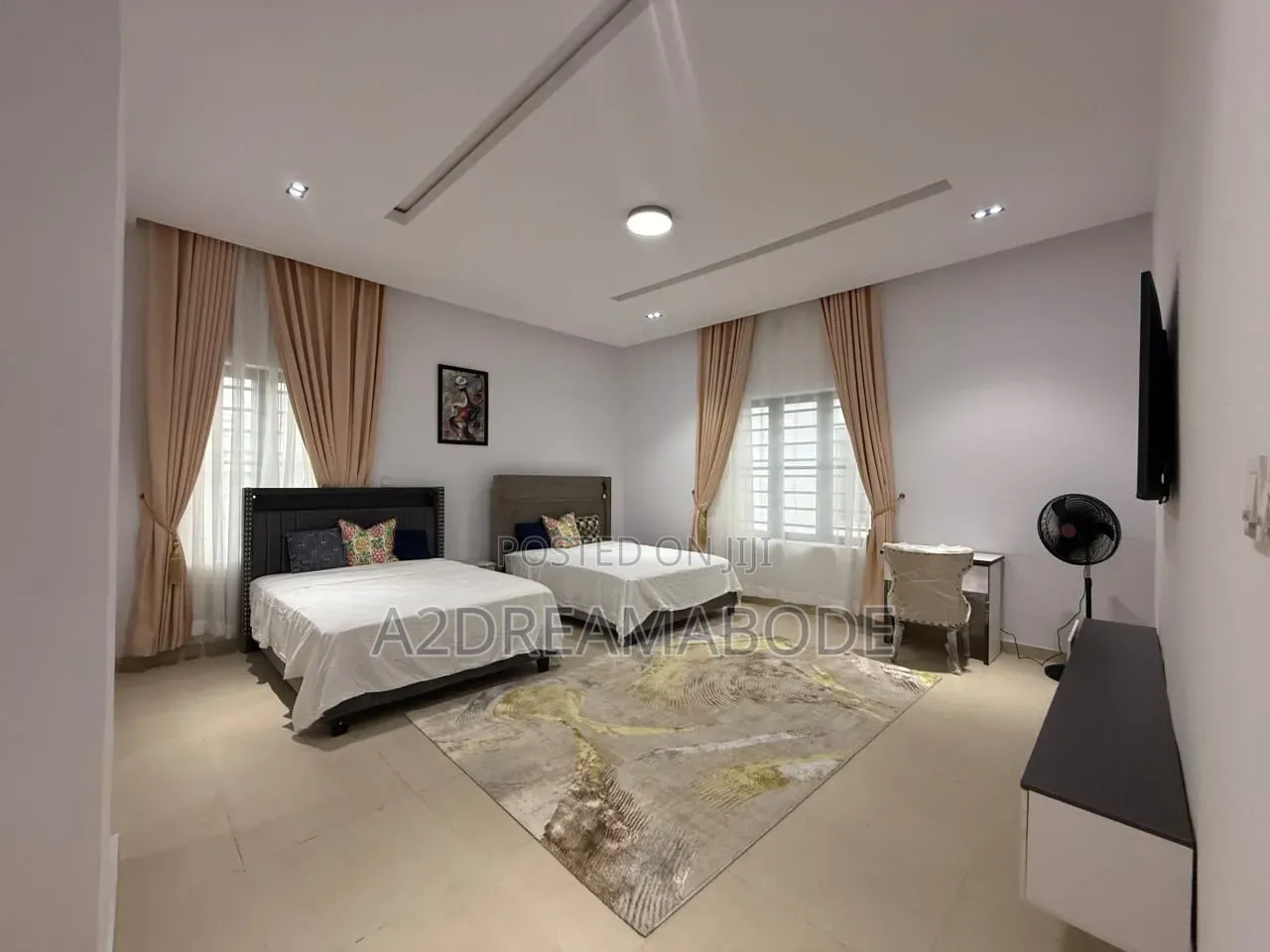 Furnished 4bdrm Duplex in Ikeja, Adeniyi Jones for rent