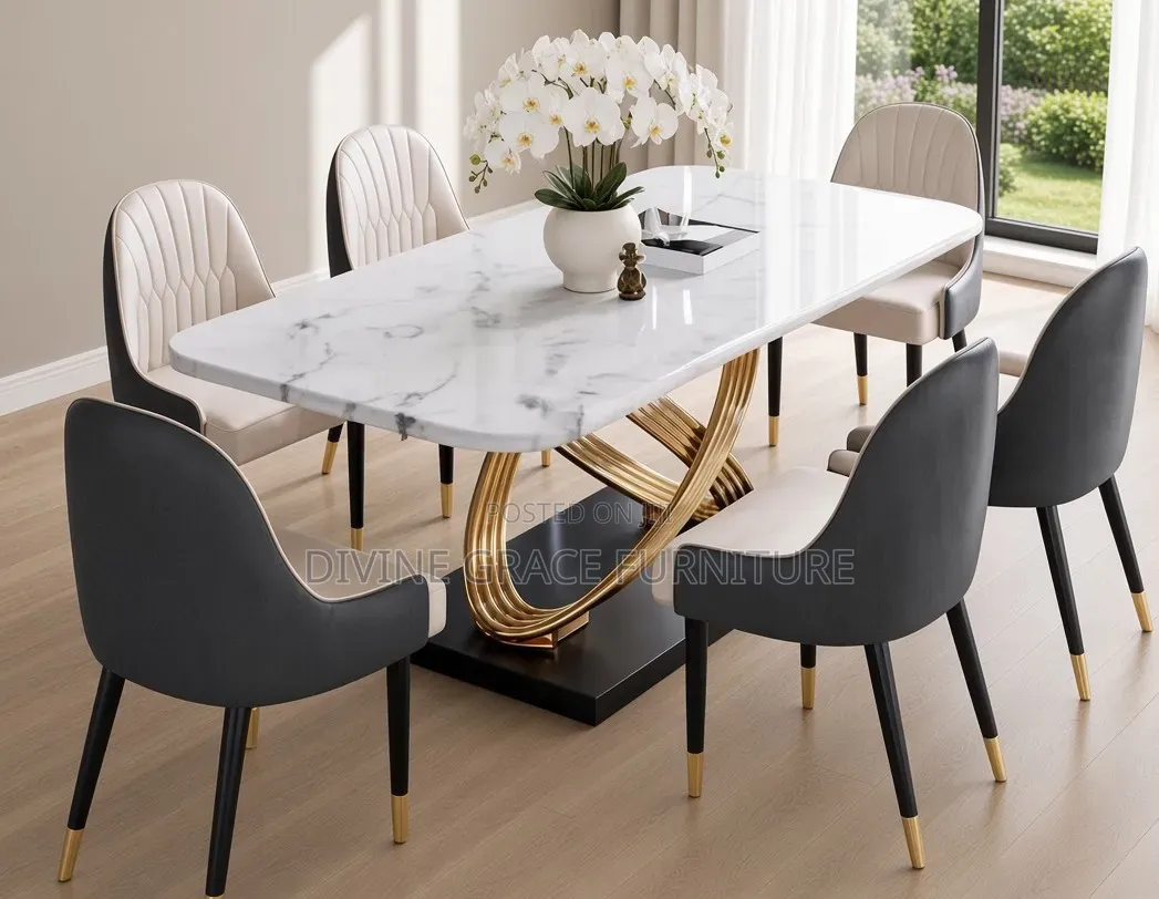 Premium Dinning Table and Chairs / Modern Home Decor