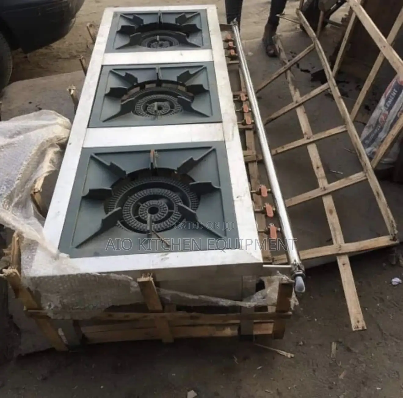 Stock Pot Cooker 3burner