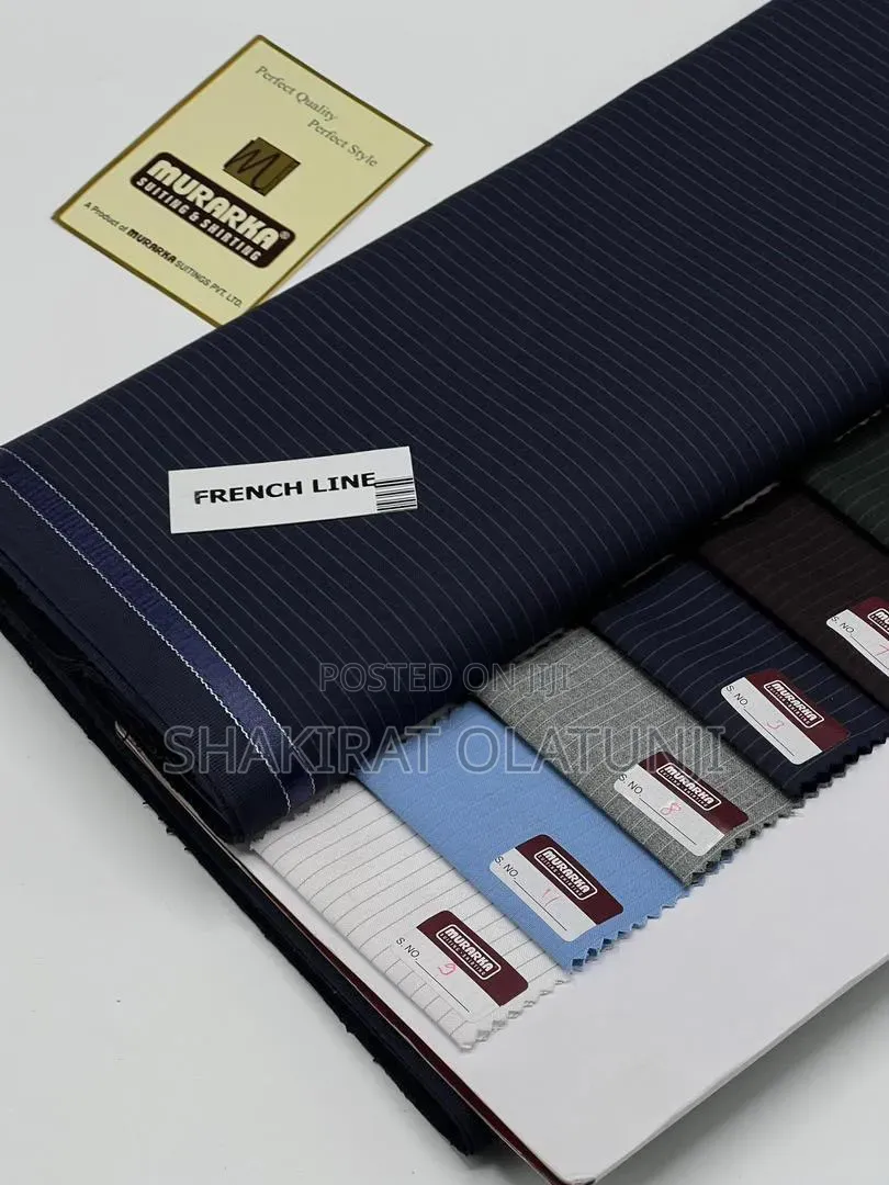 French Line Fabric by Mubarak #12000