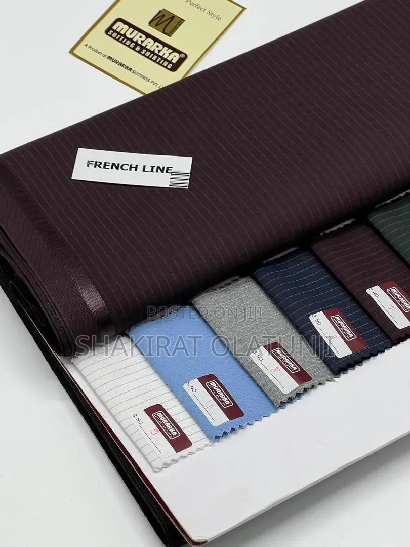 French Line Fabric by Mubarak #12000