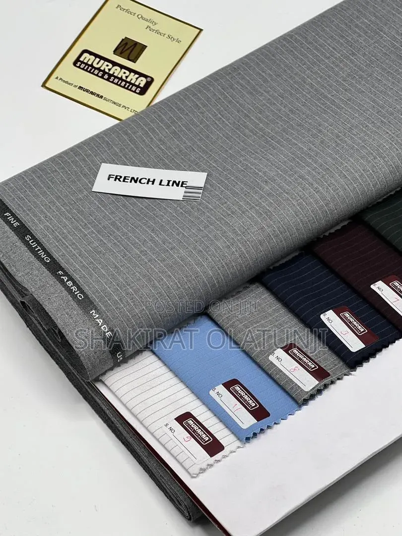 French Line Fabric by Mubarak #12000