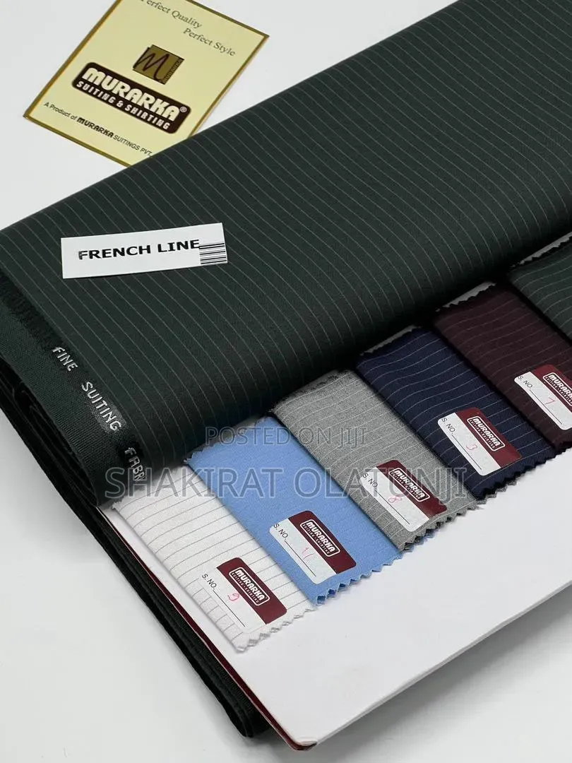 French Line Fabric by Mubarak #12000