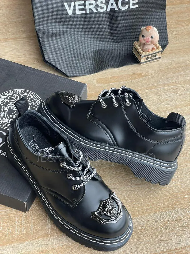 High Quality Versace Big Sole Men's Shoes