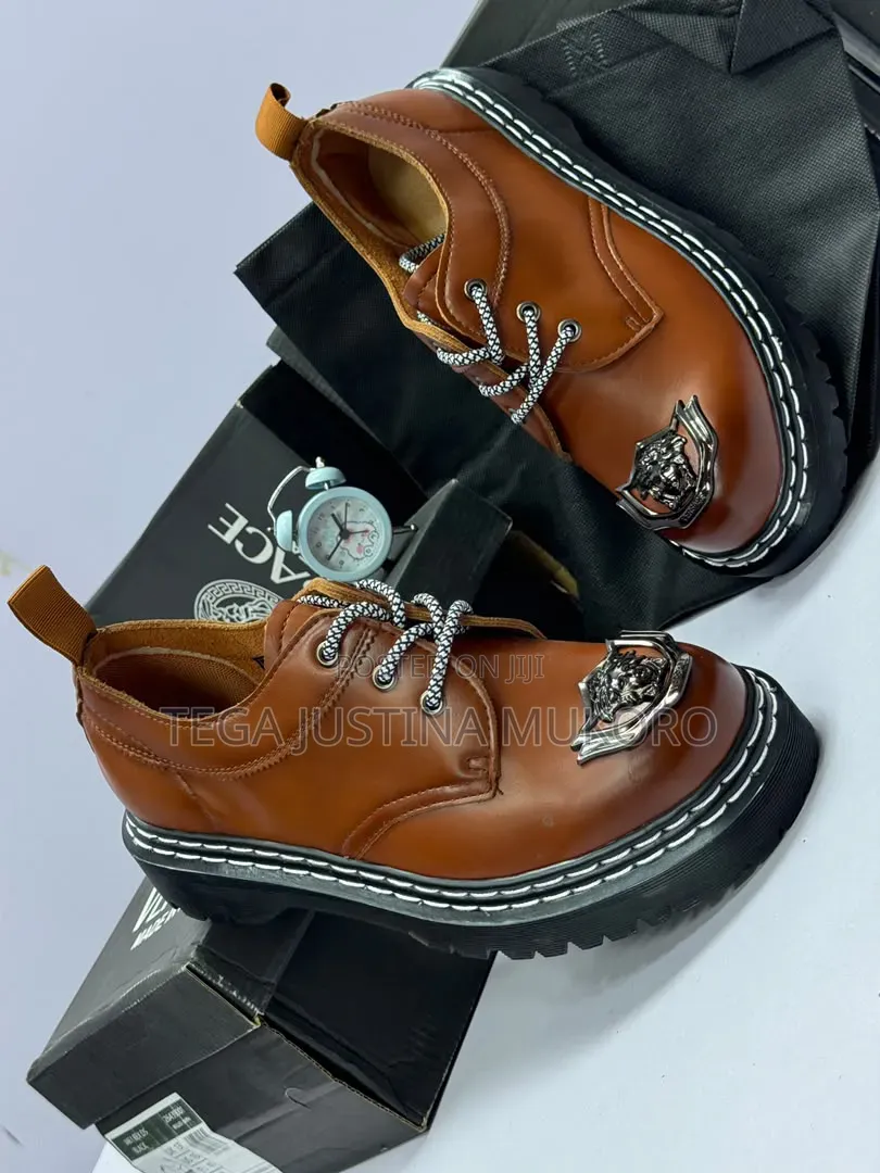 High Quality Versace Big Sole Men's Shoes