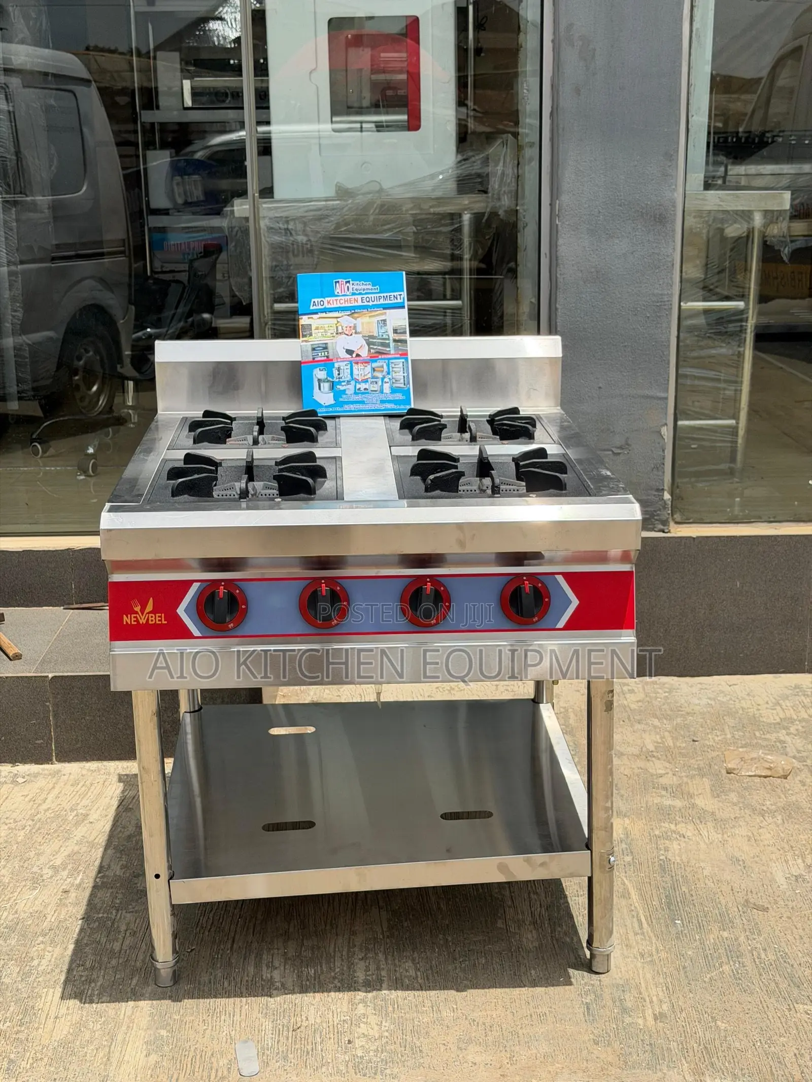 Commercial Cooker 4burner