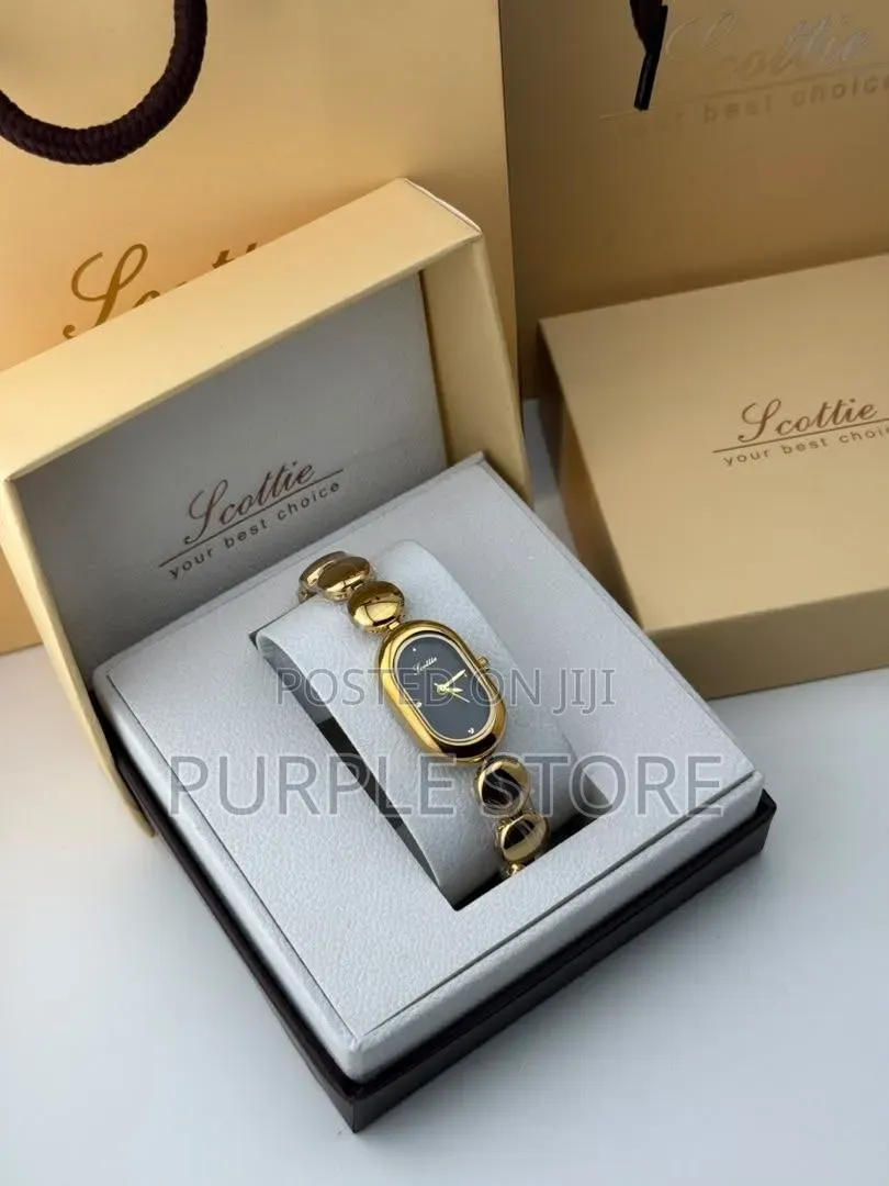 Scottie Ladies Elegant Oval Watches