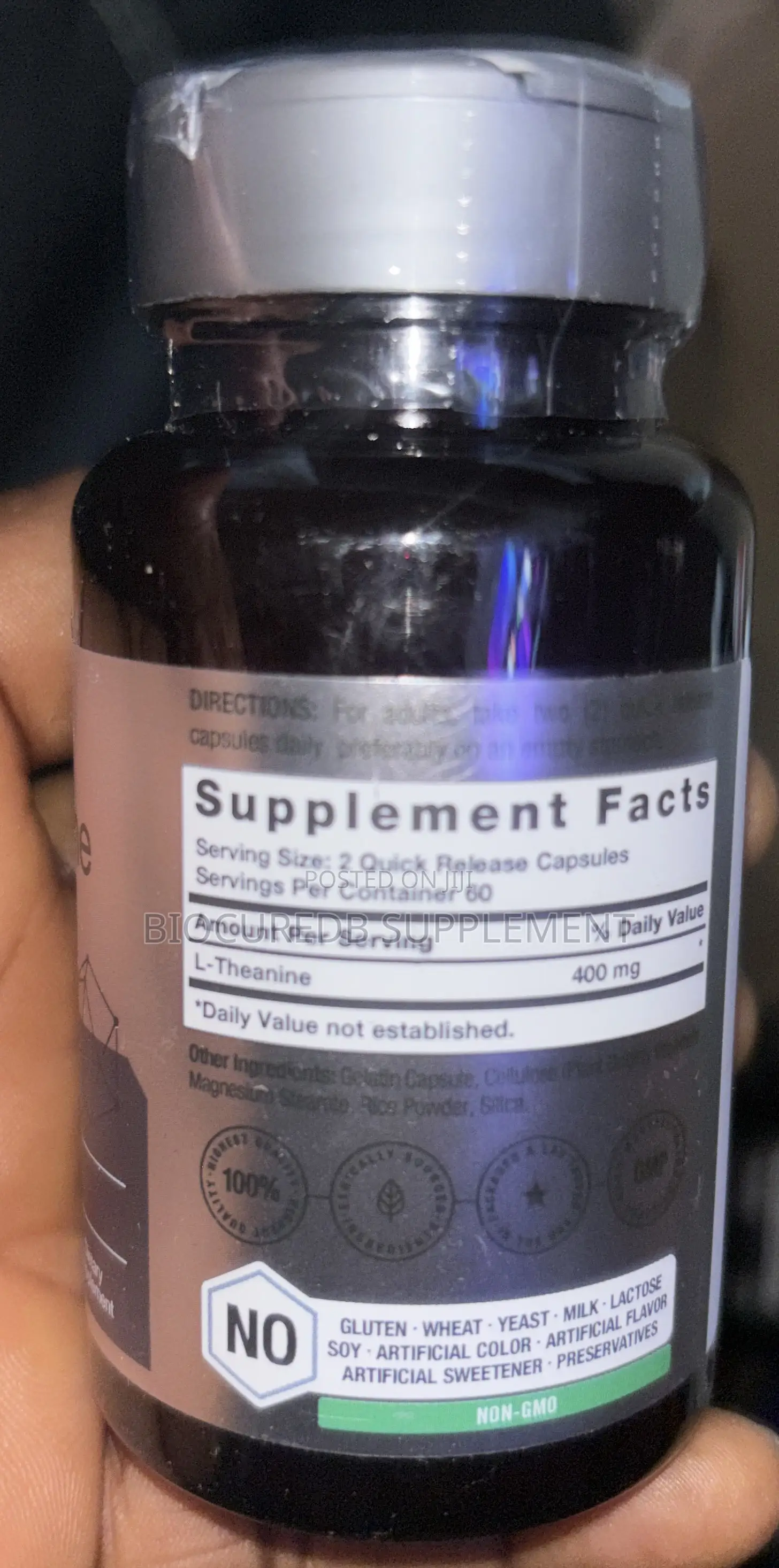 L-Theanine 400mg 120caps