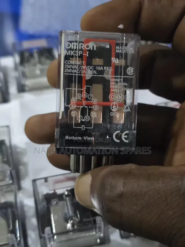 MK3P-I 24VDC | Omron Relay: Electromagnetic; 3PDT; Ucoil: 24VDC