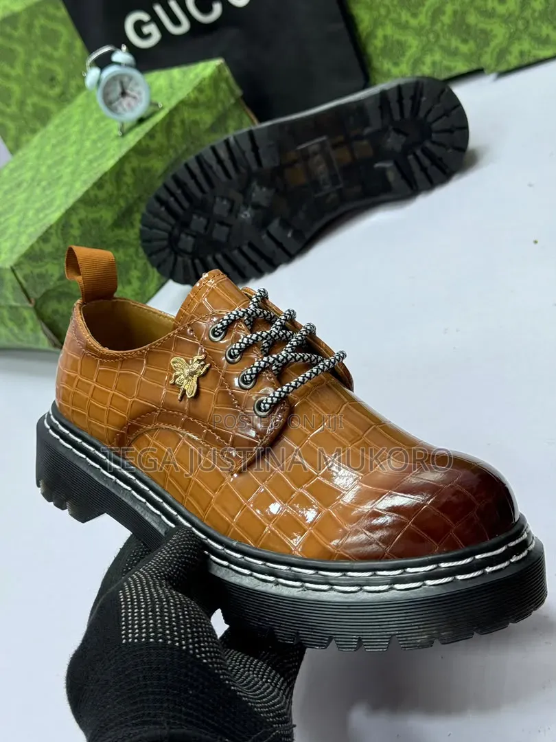 High Quality Gucci Men's Big Sole Shoes