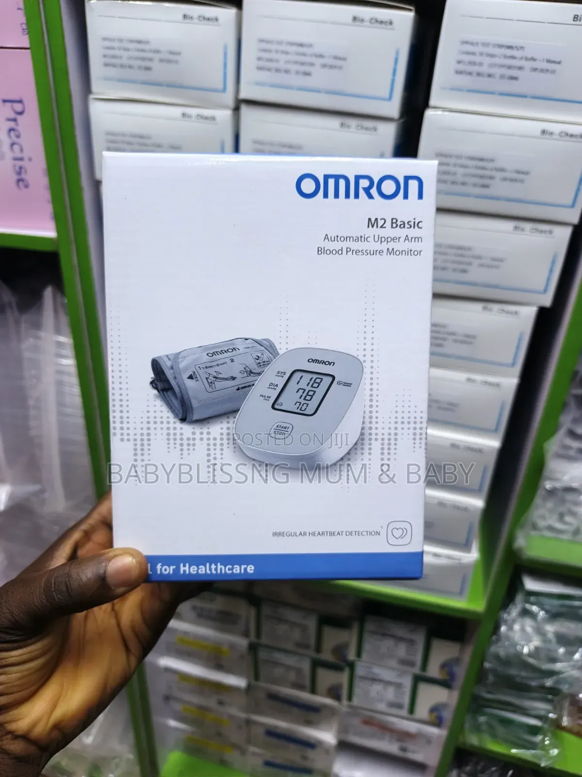 Omron M2 Basic Automatic Upper Arm Blood Pressure Monitor