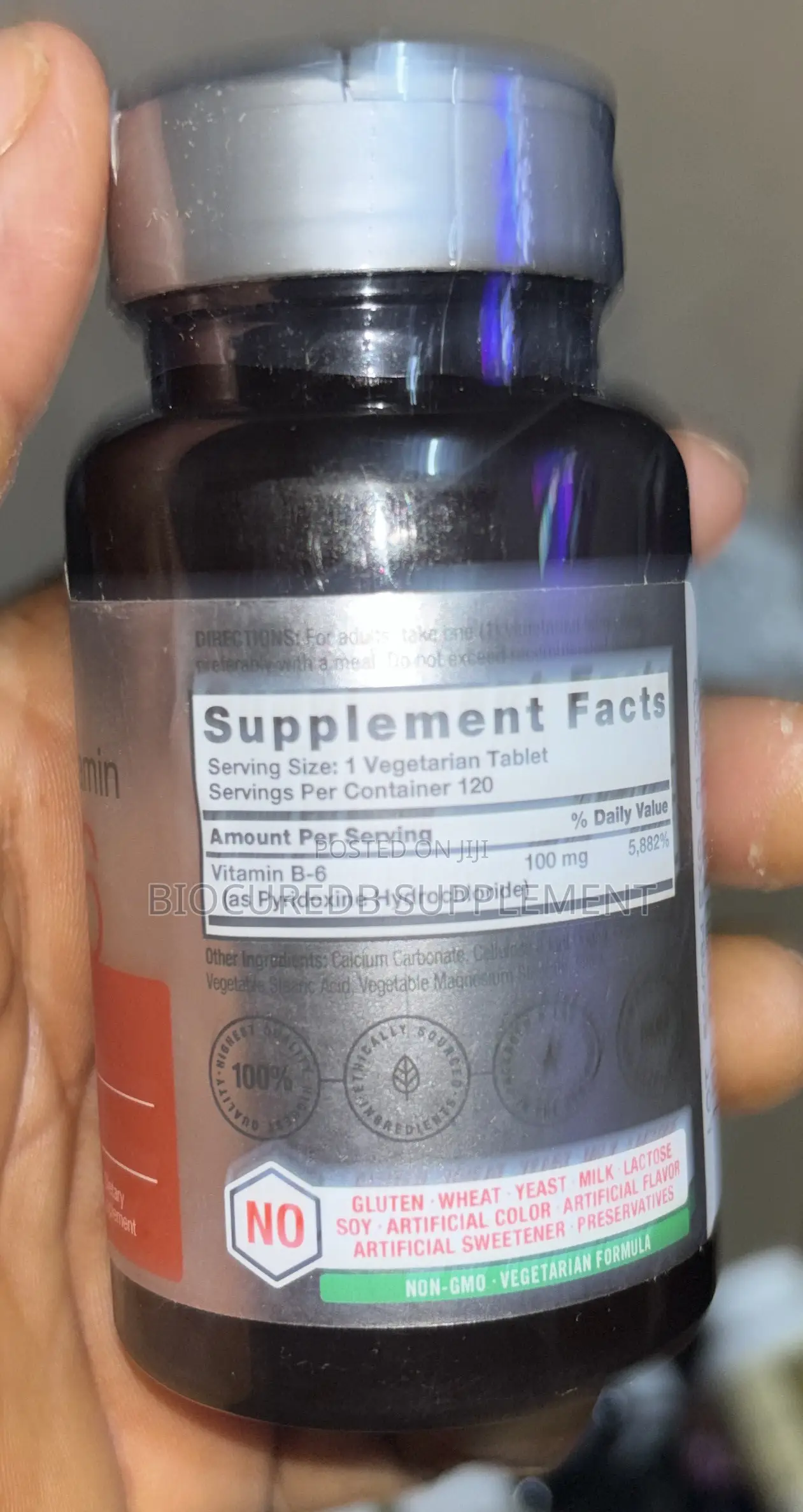 Vitamin B-6 120tablets