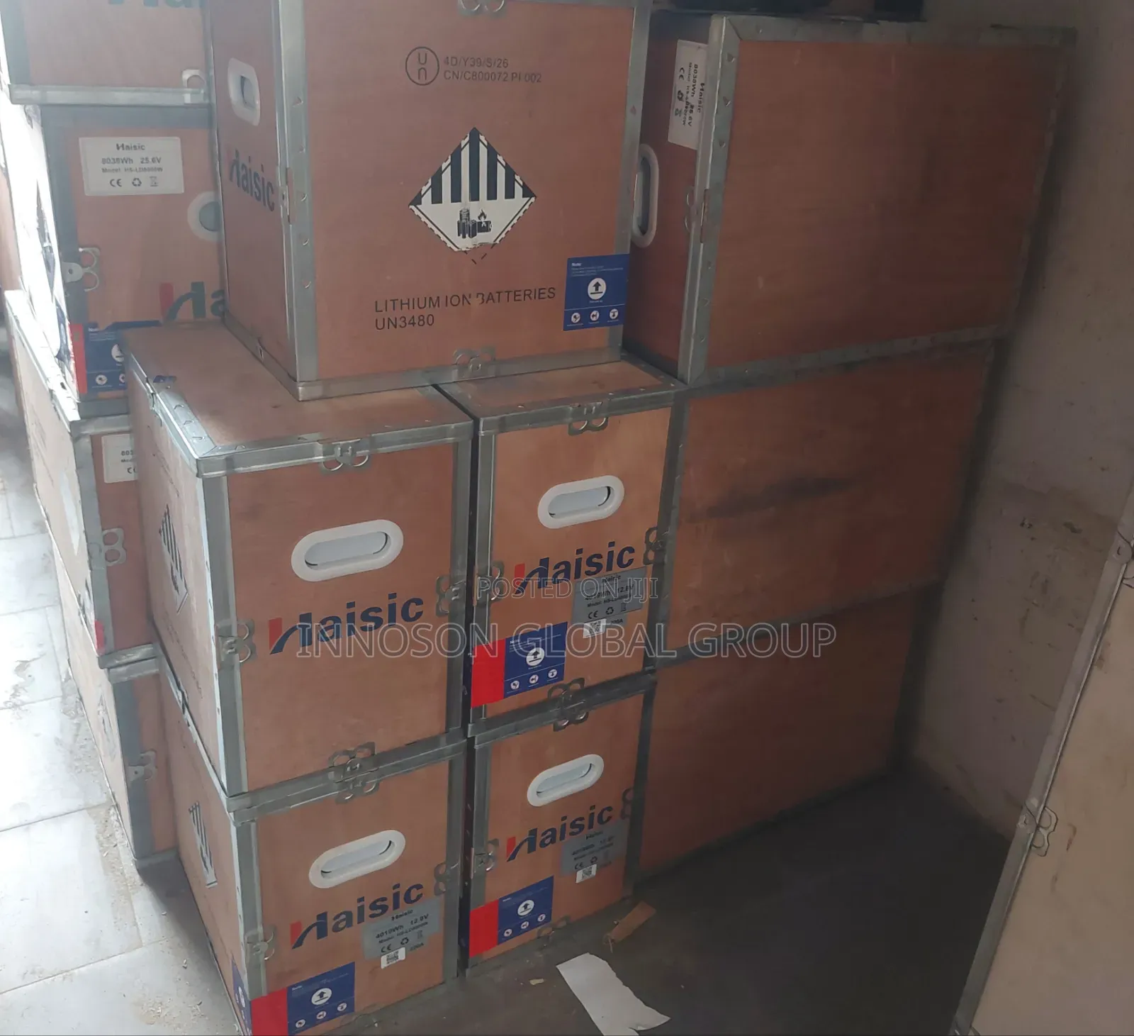 8kwh 24v Haisic Lithium Ion Battery