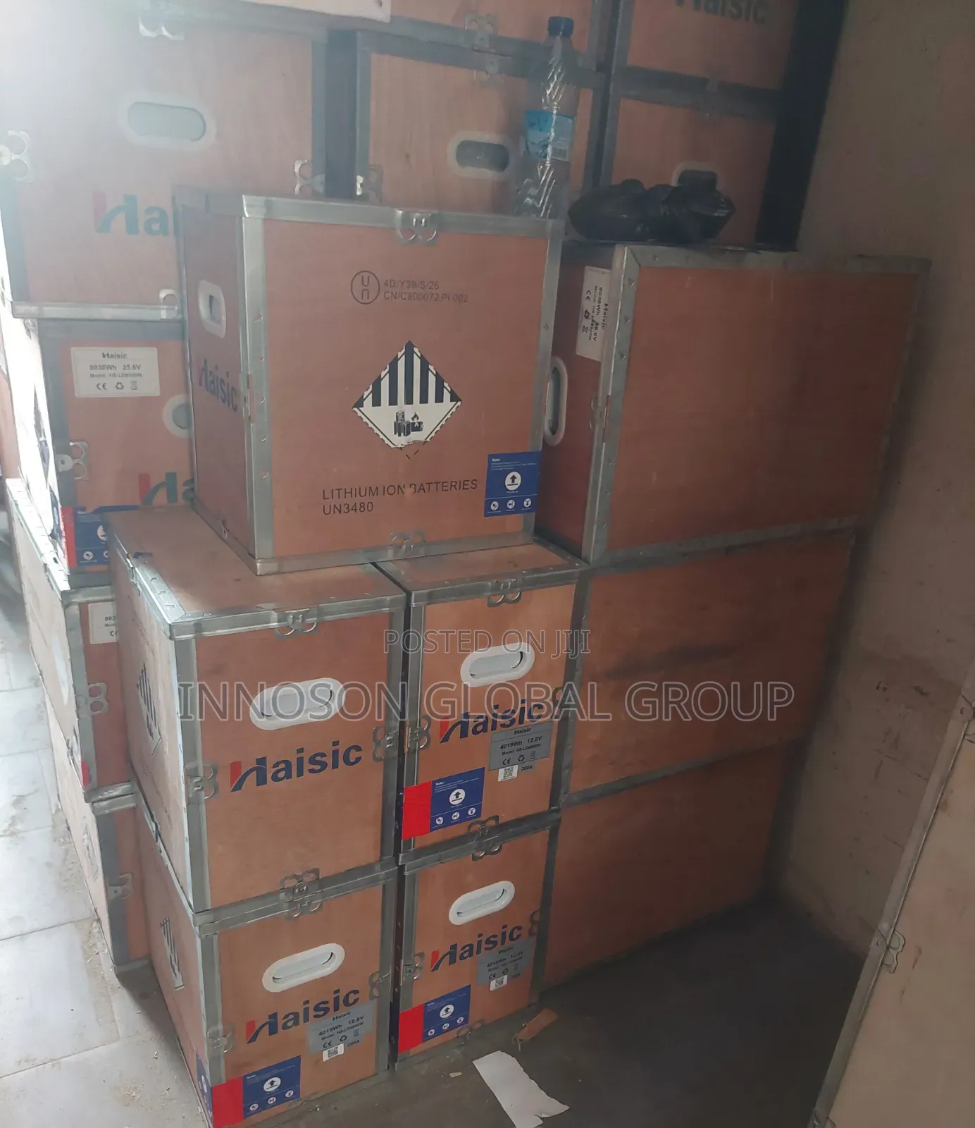 8kwh 24v (Black) Haisic Lithium Ion Battery