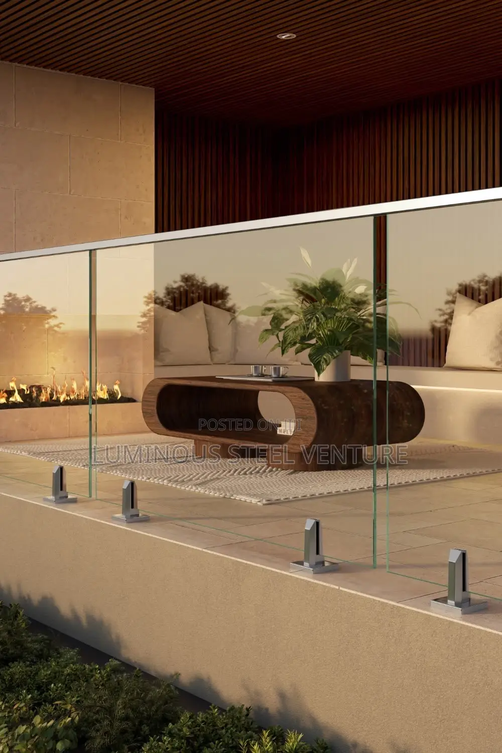 Strong Tempered Glass to Keep Your View Open and Your Home Modern.